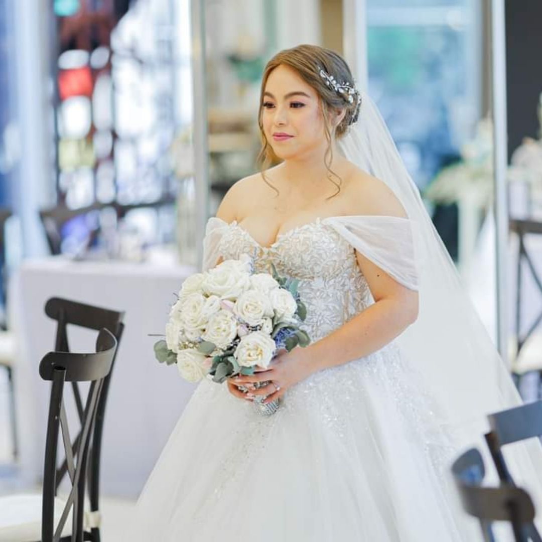 Camille bridal look by Traje Manila