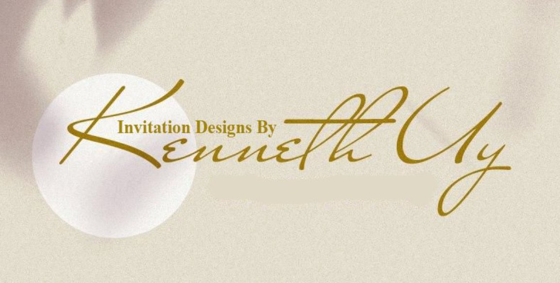 Invitation Designs by Kenneth Uy