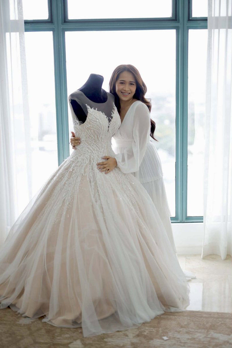 Rechelle bridal look by Traje Manila