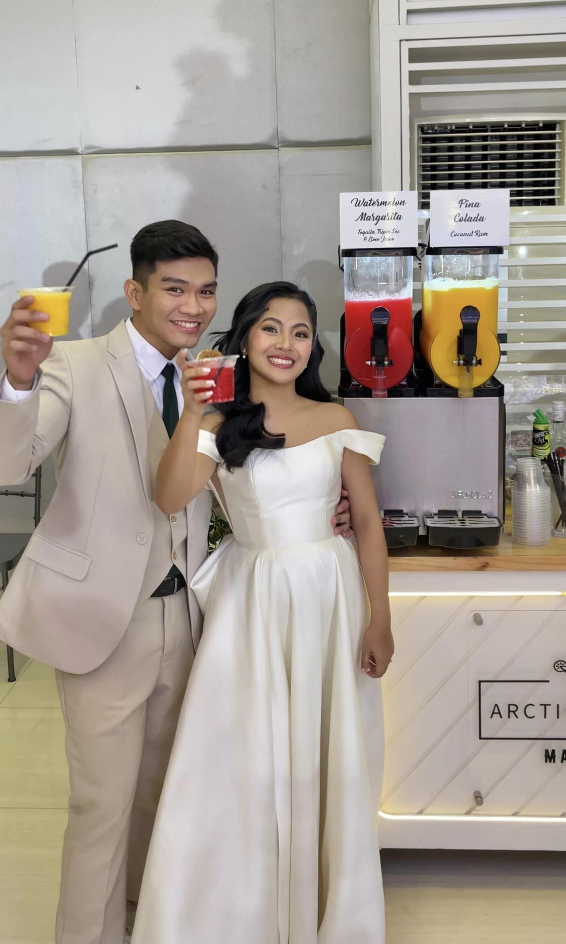 Arctic Bliss Manila bride look