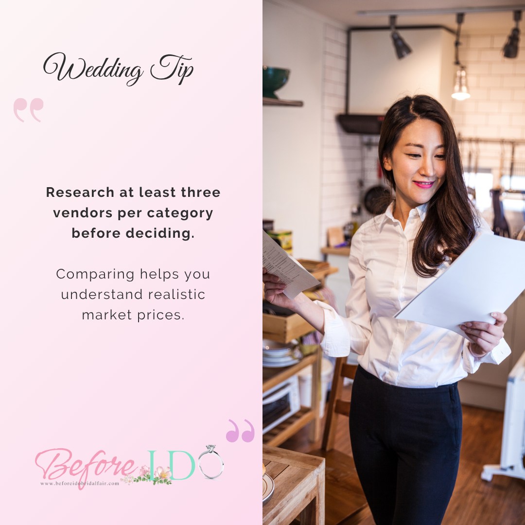 Research at Least Three Vendors