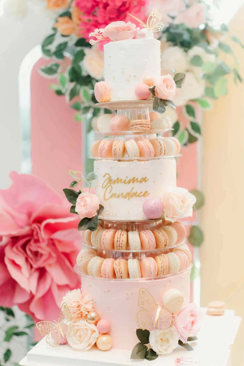 Macaron CI-TEA party desserts